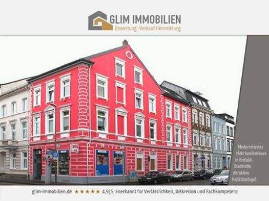 Mehrfamilienhaus zum Kauf 665.000 € 16 Zimmer 523 m² 500 m² Grundstück Stadtmitte Krefeld 47798