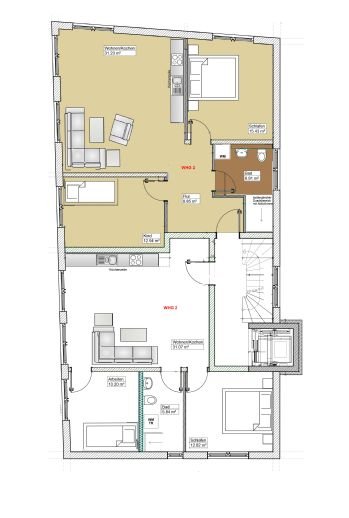 Wohnung zur Miete 940 € 3 Zimmer 75 m²<br/>Wohnfläche 1.<br/>Geschoss 15.12.2024<br/>Verfügbarkeit Gründauer Str. 21a Lieblos Gründau 63584