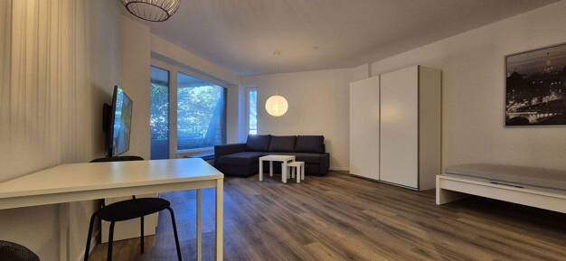 Wohnung zur Miete 735 € 1 Zimmer 34 m² 1. Geschoss Uerdinger Str. 329 Sollbrüggen Krefeld 47800