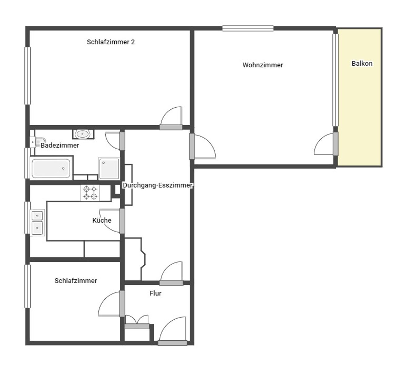 Immobilie zum Kauf als Kapitalanlage geeignet 215.000 € 3 Zimmer 80 m²<br/>Fläche Gernsbach Gernsbach 76593