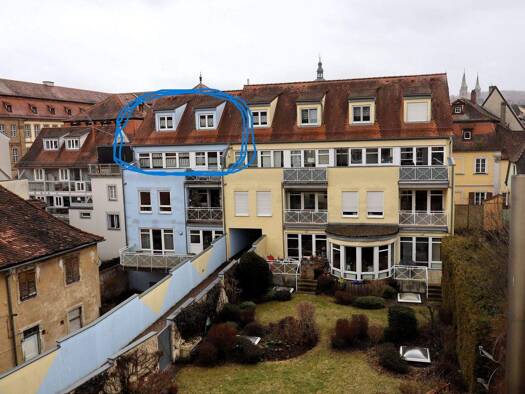 Wohnung zur Miete 1.260 € 5 Zimmer 155 m² 2. Geschoss frei ab 01.06.2026 Vorderer Graben 8 a Bamberg 96047