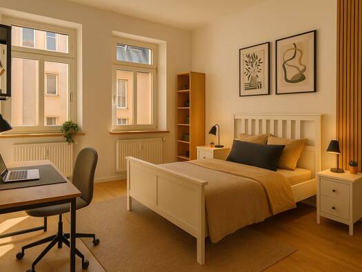 Wohnung zur Miete 200 € 1 Zimmer 10 m² frei ab 01.02.2026 Kaßberg Chemnitz 09113