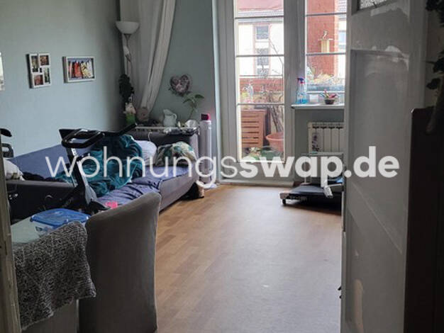 Studio zur Miete Tauschwohnung 500 € 3 Zimmer 61 m² 2. Geschoss Johannisthal Berlin 12487
