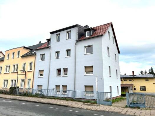 Wohnung zur Miete 488 € 4 Zimmer 75 m² 3. Geschoss frei ab sofort Grenzstraße 14 Weida Riesa 01587