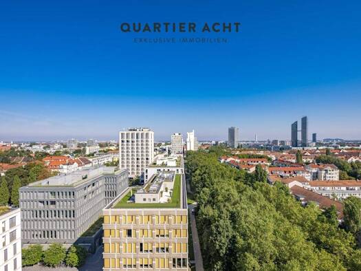 Wohnung zur Miete 3.450 € 3 Zimmer 10.900 m² 9. Geschoss Schwabing-Freimann München 80804