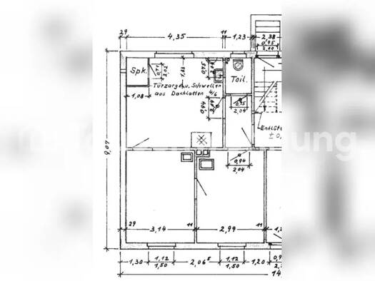 Wohnung zur Miete Tauschwohnung 715 € 2,5 Zimmer 50 m² EG Geesthacht 21502