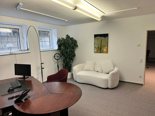 Büro zur Miete provisionsfrei 1.000 € 1 Zimmer 25 m² Bürofläche Oberkassel Stadtbezirk 4 40545