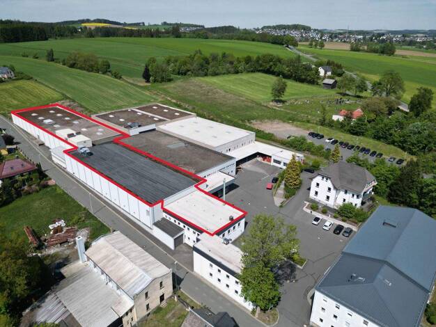 Produktionshalle zur Miete 900 m² Lagerfläche Wüstenselbitz Helmbrechts 95233