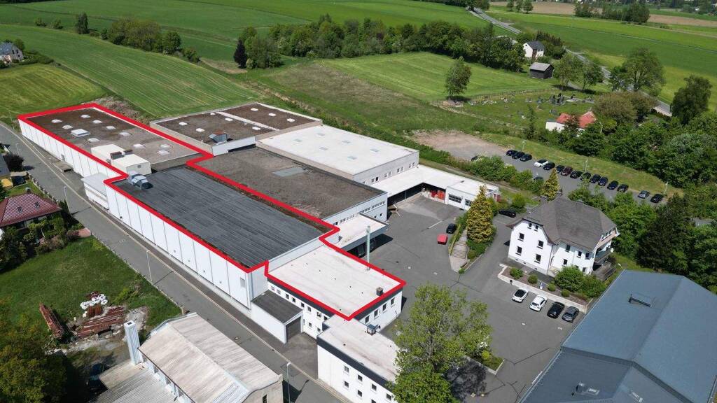 Produktionshalle zur Miete 900 m² Lagerfläche Wüstenselbitz Helmbrechts 95233