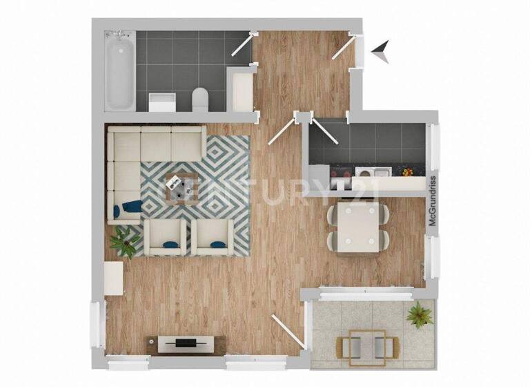 Studio zum Kauf 189.000 € 1 Zimmer 45 m² 1. Geschoss Kumpfmühl-Ziegetsdorf-Neuprüll Regensburg 93051
