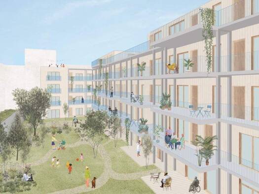 Wohnung zur Miete 2,5 Zimmer 60 m² 1. Geschoss frei ab 30.04.2029 Stühlinger Freiburg im Breisgau 79106