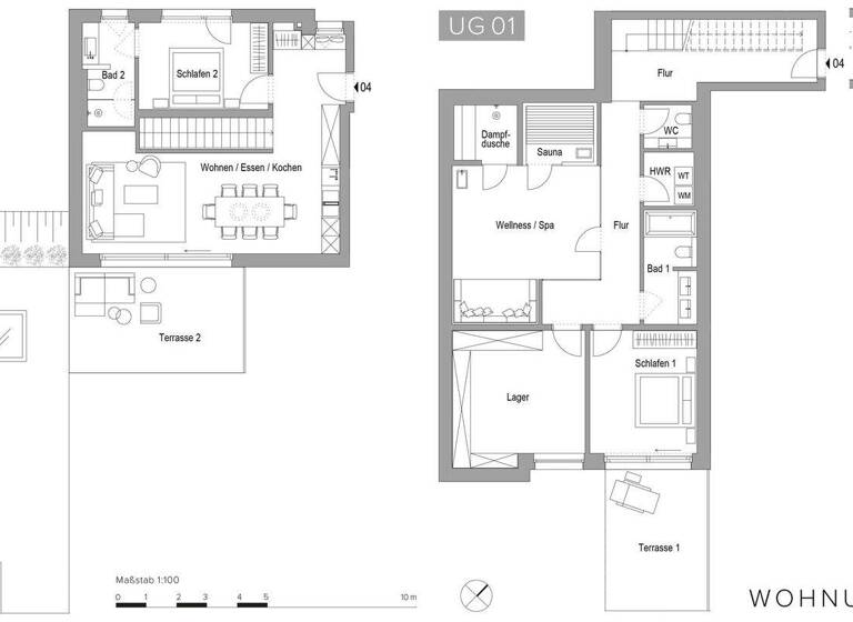 Maisonette zum Kauf - Erstbezug provisionsfrei 4.725.000 € 5 Zimmer 161 m² EG Kitzbühel 6370