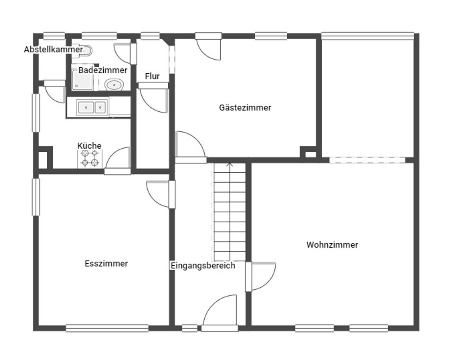 Doppelhaushälfte zum Kauf 79.000 € 6 Zimmer 153 m²<br/>Wohnfläche 193 m²<br/>Grundstück Niederelsungen Wolfhagen 34466