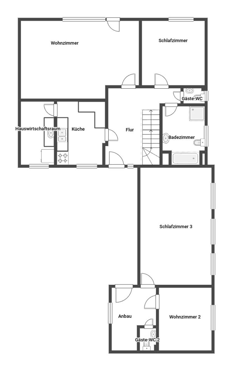 Immobilie zum Kauf als Kapitalanlage geeignet 375.000 € 6 Zimmer 218,9 m²<br/>Fläche 629,1 m²<br/>Grundstück Brendel - Adelheide - Bezirk 1 Delmenhorst 27755