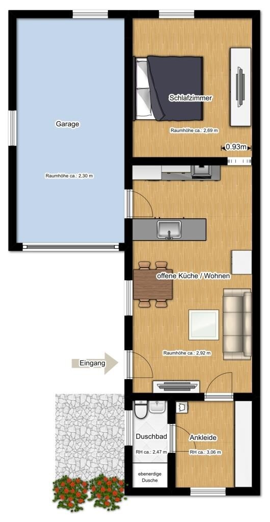 Wohnung zur Miete Wohnen auf Zeit 950 € 2 Zimmer 49 m²<br/>Wohnfläche ab sofort<br/>Verfügbarkeit Sachsenhausen Oranienburg 16515