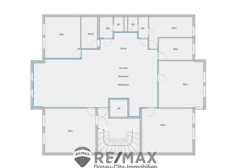 Bürofläche zur Miete 3.139 € 6 Zimmer 224 m² Bürofläche Mödling 2340