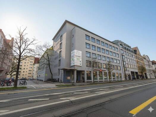 Bürogebäude zur Miete provisionsfrei 11,50 € 1.546,2 m² Bürofläche teilbar ab 350 m² Hermanstraße 11 Innenstadt Augsburg 86150