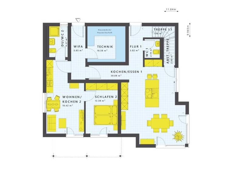 Mehrfamilienhaus zum Kauf 700.000 € 7 Zimmer 194 m² 450 m² Grundstück Stetten 87778