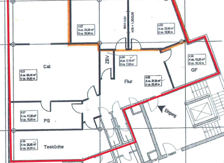 Bürofläche zur Miete provisionsfrei 7 € 214 m² Bürofläche teilbar ab 214 m² Mitte Witten 58452