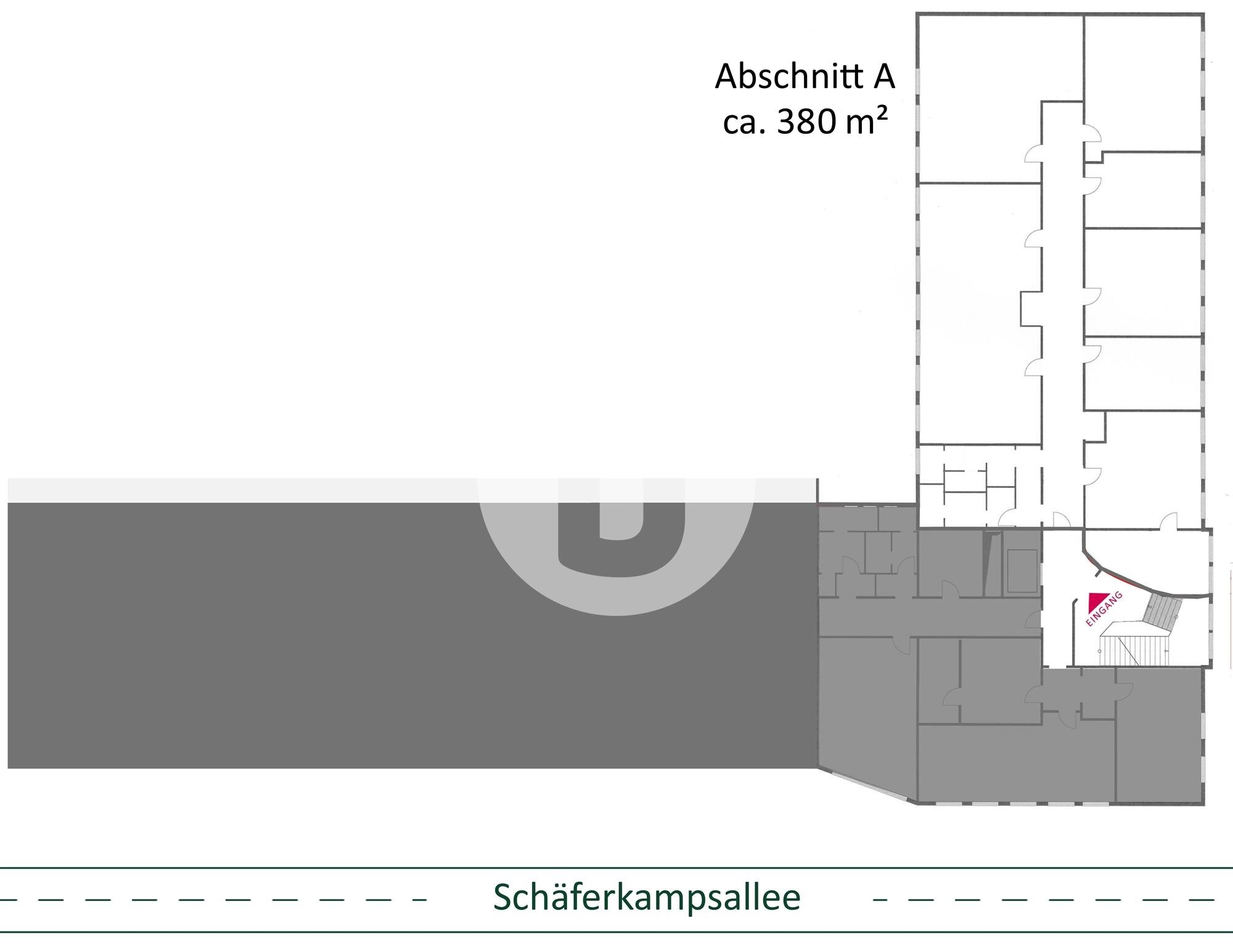 Medizinisches Gebäude zur Miete provisionsfrei 18,40 € 380 m²<br/>Bürofläche Eimsbüttel Hamburg 20357