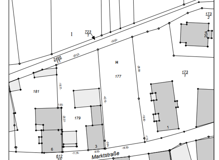 Grundstück zum Kauf provisionsfrei 250.000 € 815 m² Grundstück Baugenehmigung vorhanden Marktstraße 1 Oberotterbach 76889