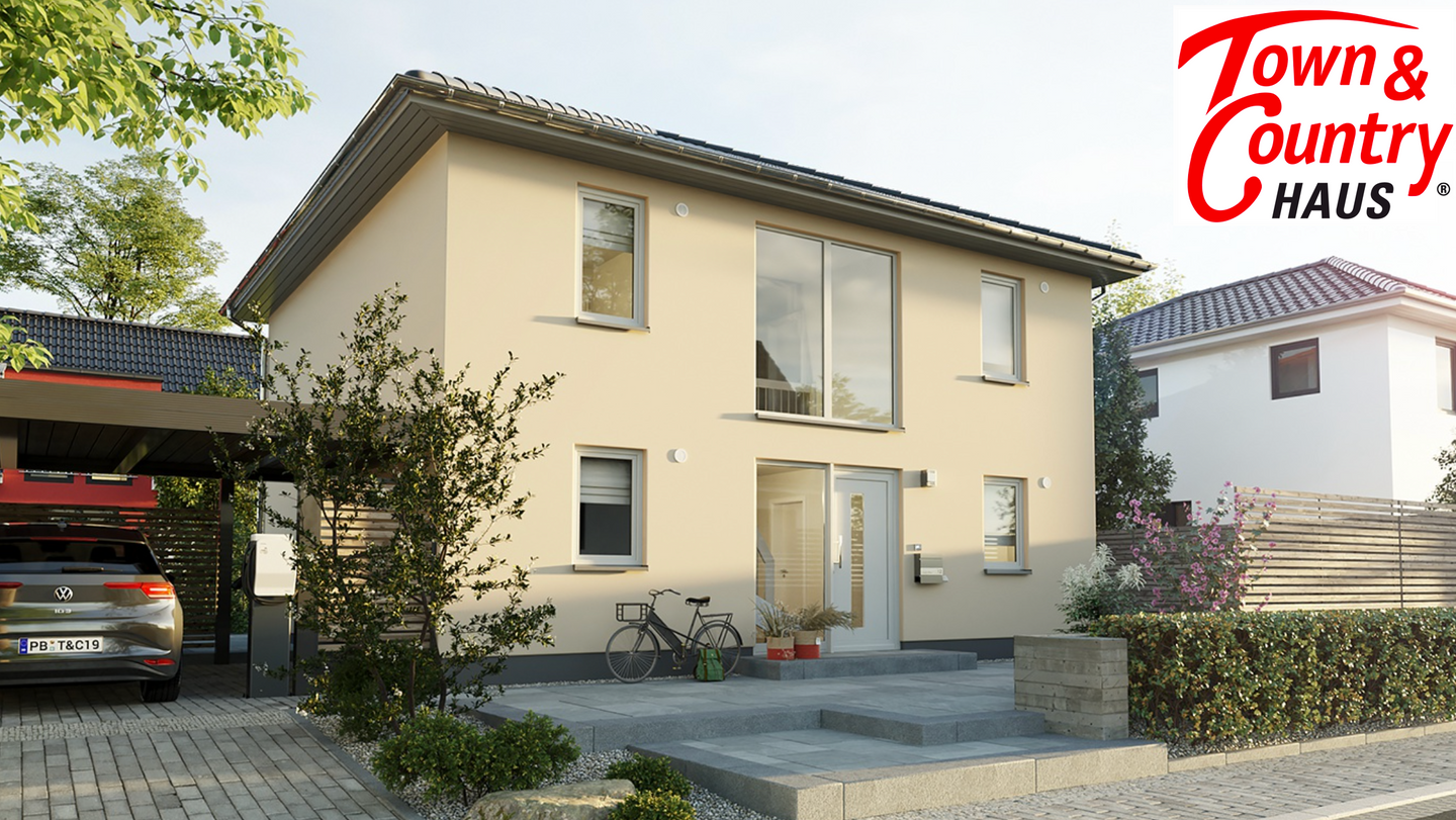 Immobilie in Bad Berneck im Fichtelgebirge - Stadtvilla von Town & Country mit 2 Vollgeschossen – ca. 150 m² NF auf 959 m² Grundstück (MU, erschlossen) - Bild 1