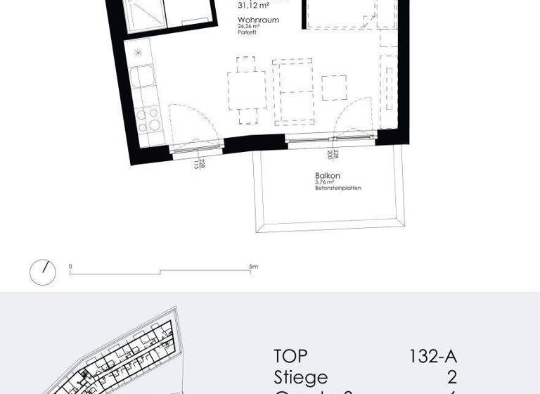 Studio zur Miete 605 € 1 Zimmer 31,1 m² 6. Geschoss frei ab 01.05.2026 Kaisermühlenstraße 8 Wien 1220