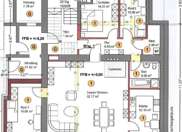 Wohnung zum Kauf 550.000 € 4 Zimmer 130 m² EG Rettenbach Pfaffing - Rettenbach 83539