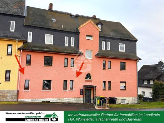 Wohnung zum Kauf 68.000 € 2 Zimmer 54 m² EG Selb 95100