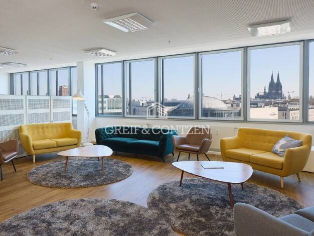Büro zur Miete 21 € 1.160 m² Bürofläche teilbar ab 570 m² Köln 50670