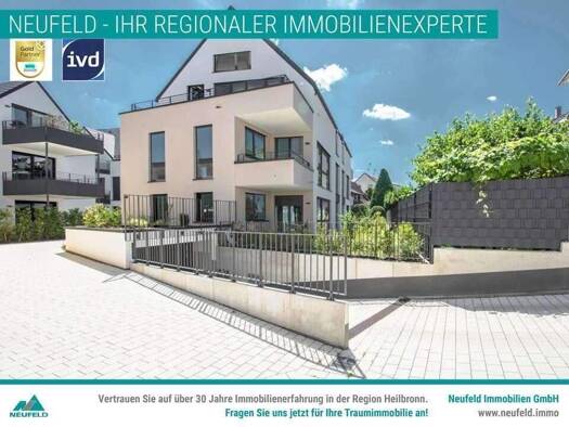 Wohnung zur Miete 1.340 € 4,5 Zimmer 98,1 m² 3. Geschoss frei ab 01.03.2026 Neckargartach Heilbronn 74078