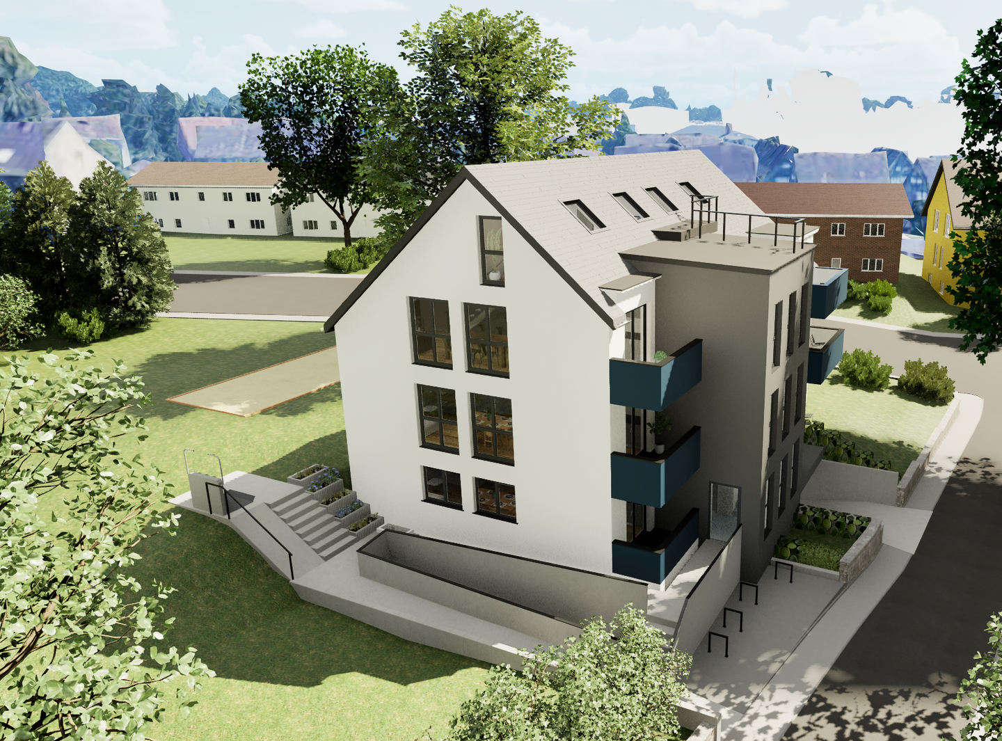 Mehrfamilienhaus zum Kauf - Erstbezug - Ansicht 3