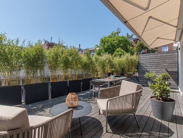 Penthouse zum Kauf 995.000 € 2 Zimmer 80 m² 2. Geschoss Winterhude Nord 22299