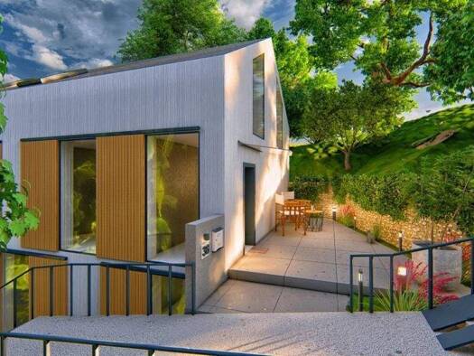Grundstück zum Kauf provisionsfrei 198.000 € 430 m² Grundstück Baugenehmigung vorhanden frei ab sofort Am Bronnenberg 3 Höfingen Leonberg 71229