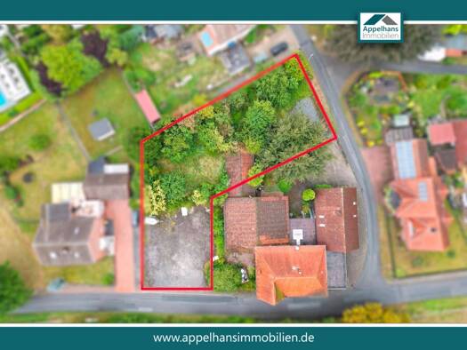 Grundstück zum Kauf provisionsfrei 175.000 € 1.516 m² Grundstück Sehlingdorf Melle 49328