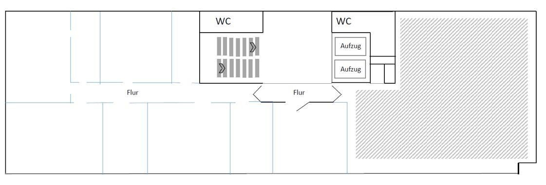 Büro-/Praxisfläche zur Miete provisionsfrei 8,50 € 291 m²<br/>Bürofläche ab 291 m²<br/>Teilbarkeit Fellbach - Kernstadt Fellbach 70736