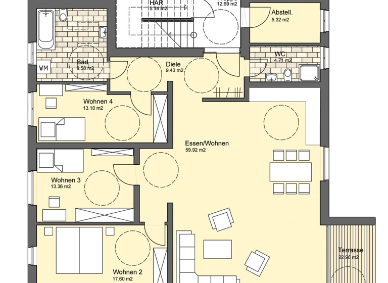 Wohnung zum Kauf 633.000 € 4 Zimmer 144,5 m² EG Dom Brandenburg an der Havel 14776