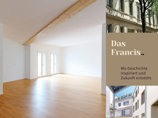 Wohnung zur Miete 1.595 € 2 Zimmer 103,5 m² 3. Geschoss Moningerstraße 11b Weststadt Karlsruhe 76135