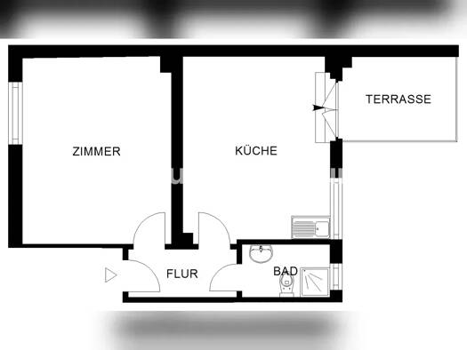 Wohnung zur Miete Tauschwohnung 550 € 2 Zimmer 47 m² 3. Geschoss Zollstock Rodenkirchen 50969