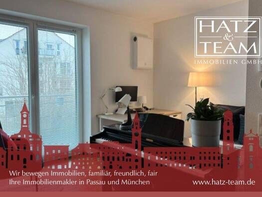 Wohnung zur Miete - Erstbezug 450 € 1 Zimmer 28 m² EG Innstadt Passau 94032