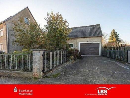 Doppelhaushälfte zum Kauf 128.000 € 3 Zimmer 55,5 m² 1.554 m² Grundstück Flößberg Frohburg 04654