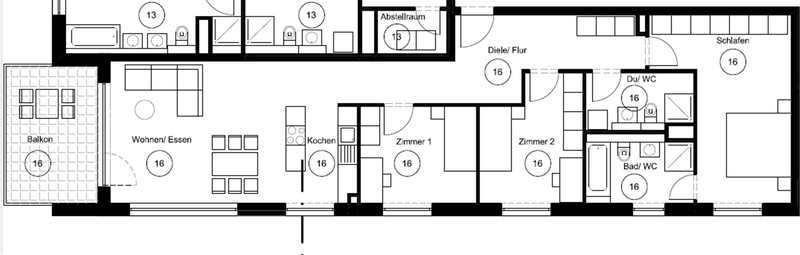 Wohnung zur Miete 900 € 4 Zimmer 112 m²<br/>Wohnfläche Tunnelstraße Bahnhof Feuerbach Stuttgart 70469