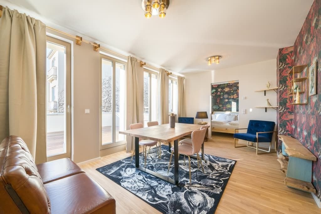 Wohnung zur Miete Wohnen auf Zeit 3.500 € 1 Zimmer 62 m²<br/>Wohnfläche ab sofort<br/>Verfügbarkeit Weinbergstraße Jägervorstadt Potsdam 14469