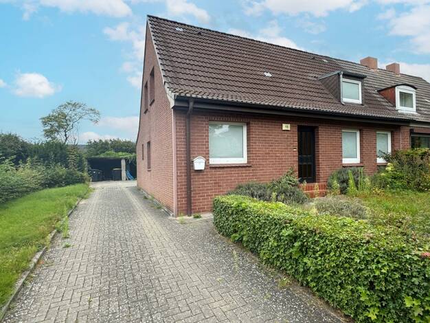 Doppelhaushälfte zum Kauf 399.000 € 84,2 m² 1.213 m² Grundstück Halstenbek 25469