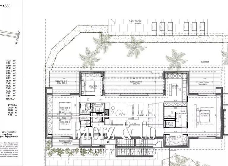 Studio zum Kauf 4.800.000 € 5 Zimmer 170 m² 2. Geschoss Zone Ouest Urbaine saint-tropez 83990