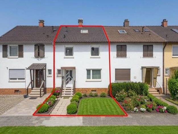 Reihenmittelhaus zum Kauf 295.000 € 5 Zimmer 106,5 m² 254 m² Grundstück frei ab sofort Frankenthal Frankenthal (Pfalz) 67227