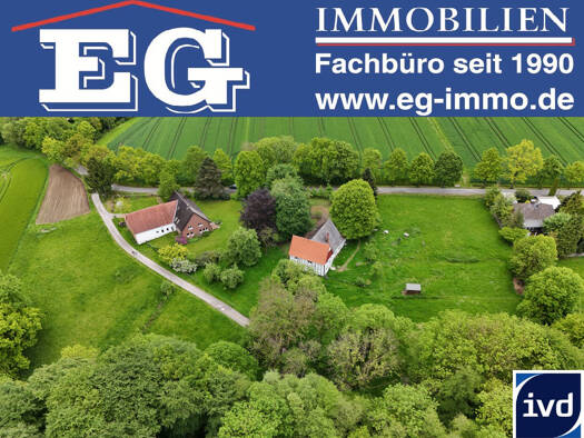 Einfamilienhaus zum Kauf 670.000 € 7 Zimmer 249 m² 11.400 m² Grundstück Wüsten Bad Salzuflen 32108