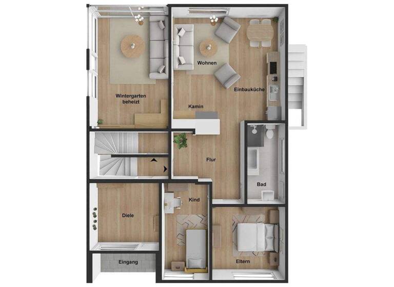 Mehrfamilienhaus zum Kauf provisionsfrei 429.000 € 8 Zimmer 192,2 m² 686 m² Grundstück Lette Coesfeld 48653