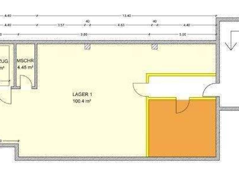 Lagerhalle zur Miete provisionsfrei 600 € 100 m² Lagerfläche Kändlerstr. 1 Pieschen-Nord/Trachenberge Dresden 01129