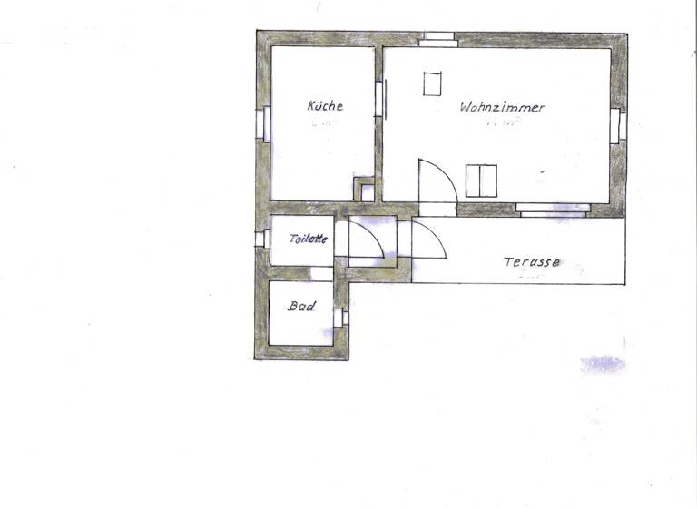 Haus zum Kauf 170.000 € 3 Zimmer 60 m² 2.356 m² Grundstück Pfaffendorf Königstein 01824